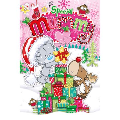 Special Mummy My Dinky Bear Me to You Bear Christmas Card